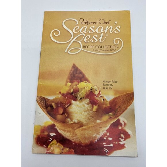 Lot of 4 The Pampered Chef Season's Best Recipes Collection Cookbooks - Picture 8 of 9